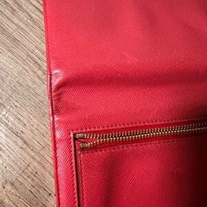 Prada pink Saffiano Long wallet